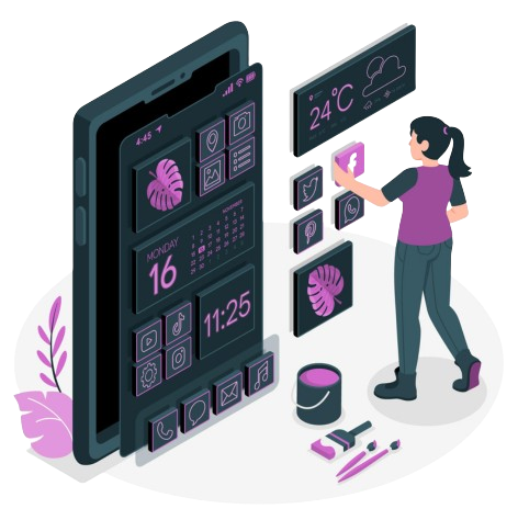 mobile UI/UX design